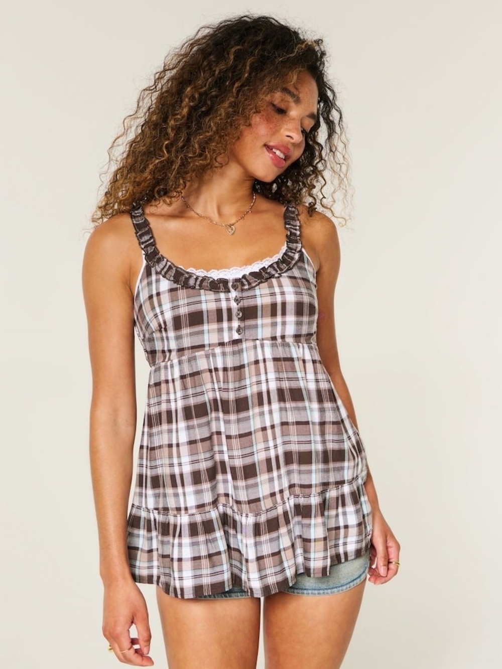 *SOLD OUT*Hollister Longline Tunic Babydoll Top